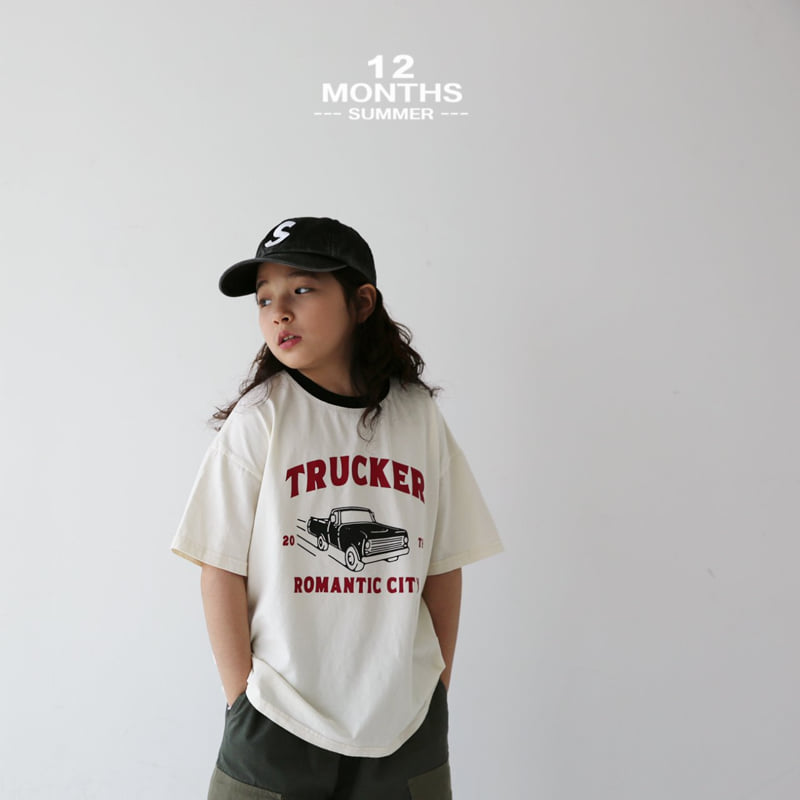 12 Month - Korean Children Fashion - #discoveringself - Truck Tee - 10