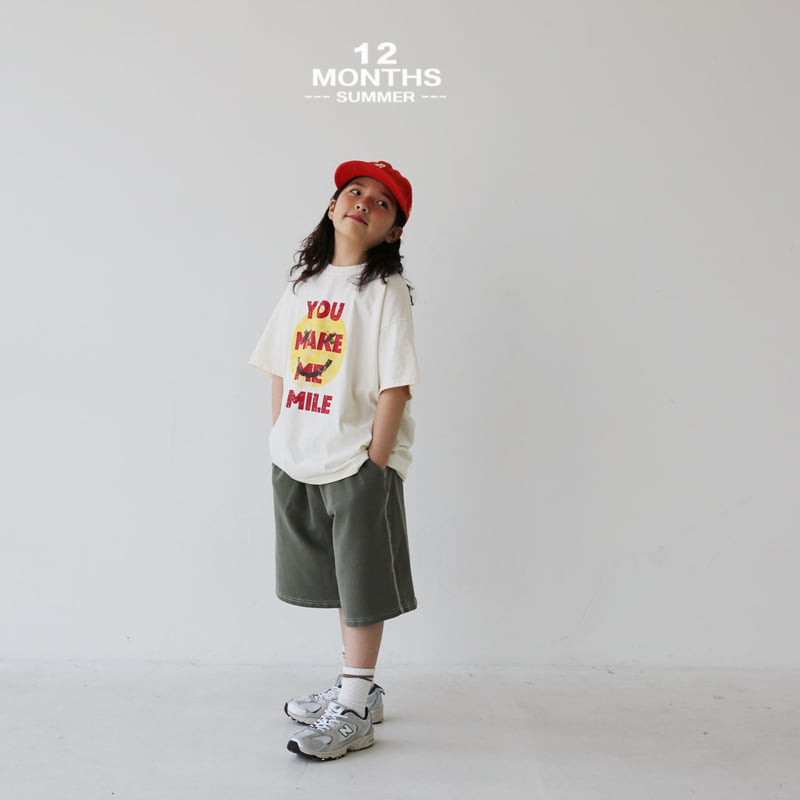 12 Month - Korean Children Fashion - #discoveringself - Smile Tee - 9