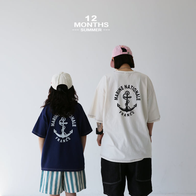 12 Month - Korean Children Fashion - #discoveringself - Marine Tee - 6