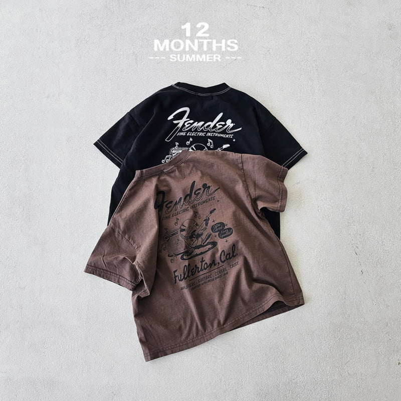 12 Month - Korean Children Fashion - #discoveringself - Live Tee
