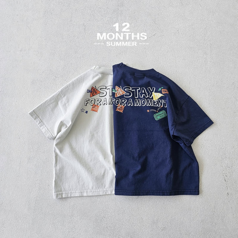 12 Month - Korean Children Fashion - #discoveringself - Stay Tee