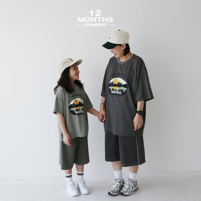 12 Month - Korean Children Fashion - #fashionkids - Colorado Tee - 12