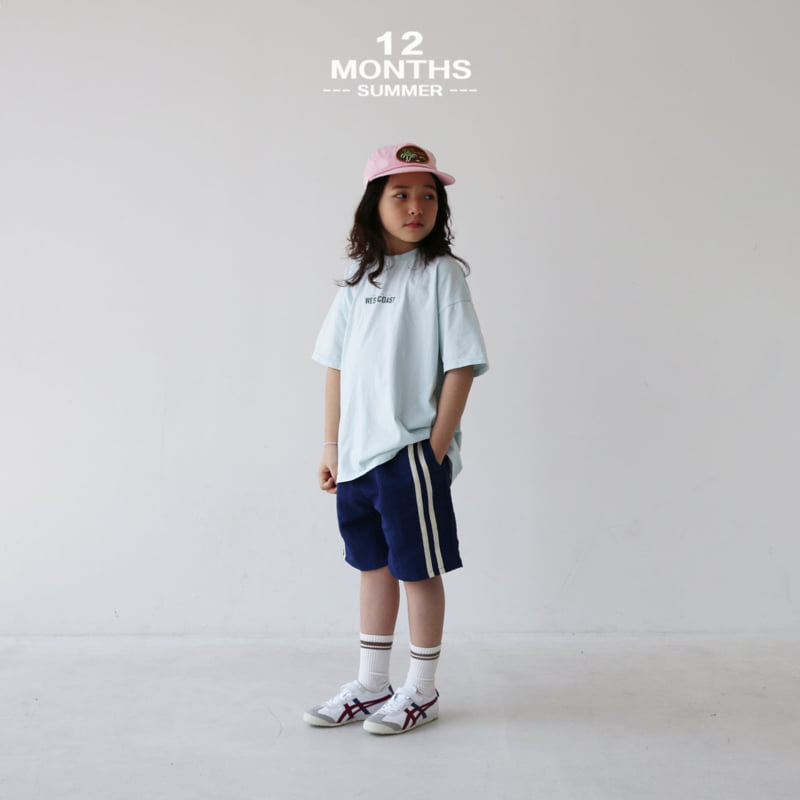 12 Month - Korean Children Fashion - #kidsshorts - West Tee - 6