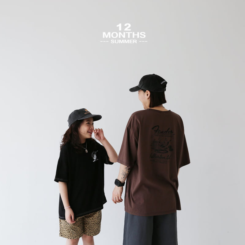 12 Month - Korean Children Fashion - #kidsshorts - Live Tee - 3
