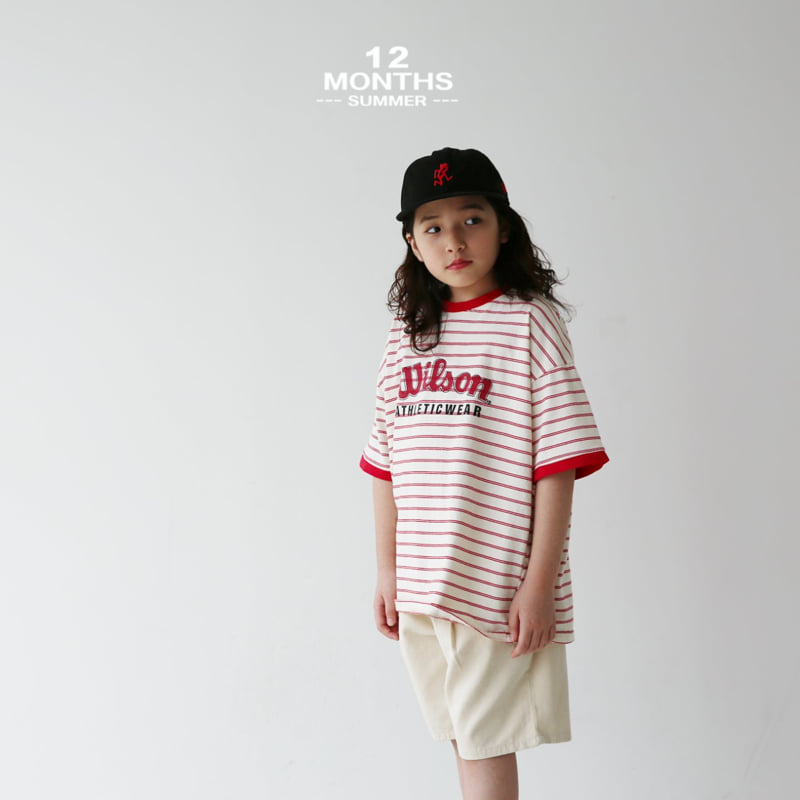 12 Month - Korean Children Fashion - #kidsshorts - Wilson Tee - 5