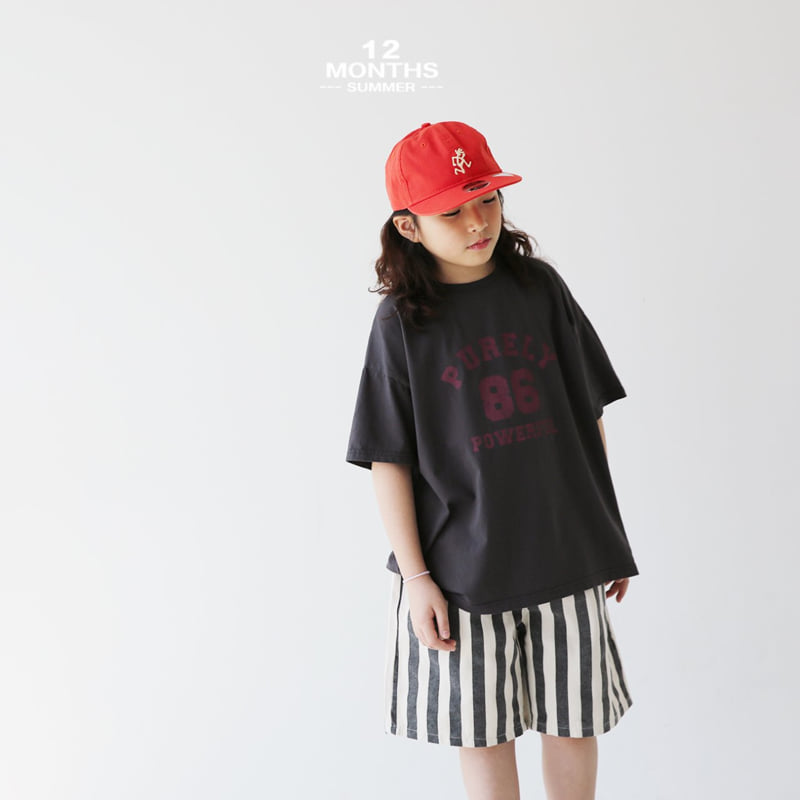 12 Month - Korean Children Fashion - #kidsshorts - 86 Tee - 8