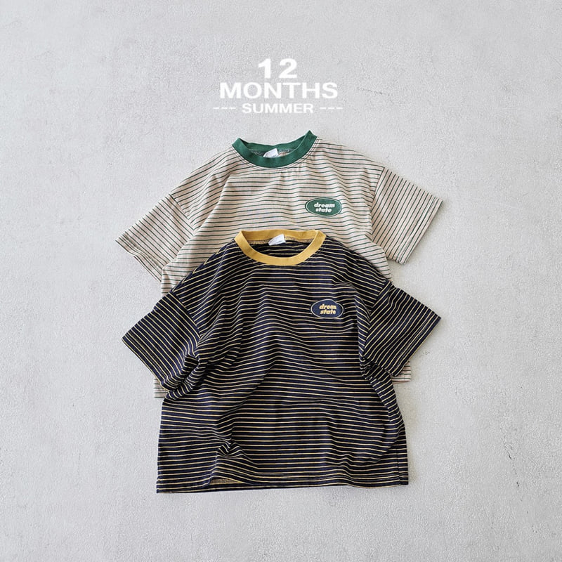 12 Month - Korean Children Fashion - #kidsshorts - Dream Tee