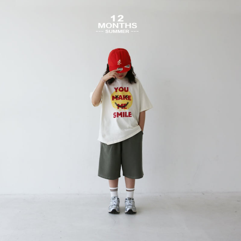 12 Month - Korean Children Fashion - #kidsstore - Smile Tee - 12