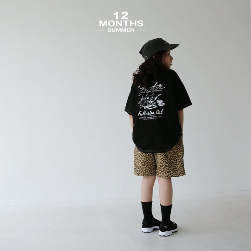 12 Month - Korean Children Fashion - #kidsshorts - Live Tee - 4