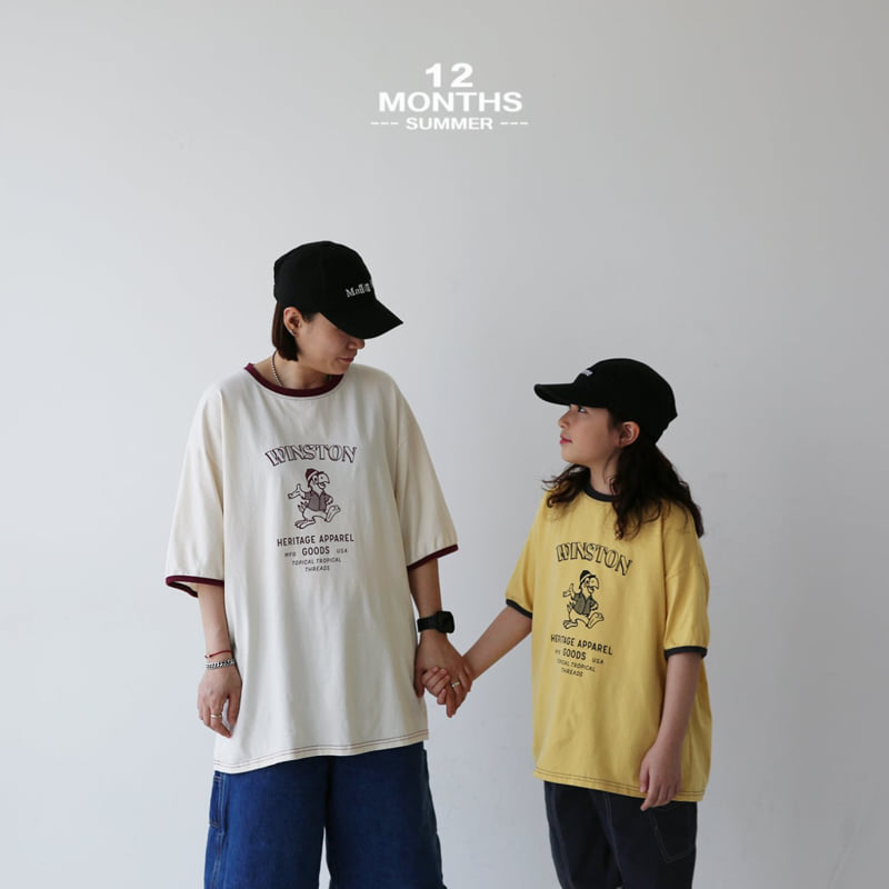 12 Month - Korean Children Fashion - #kidzfashiontrend - Winston Tee - 3