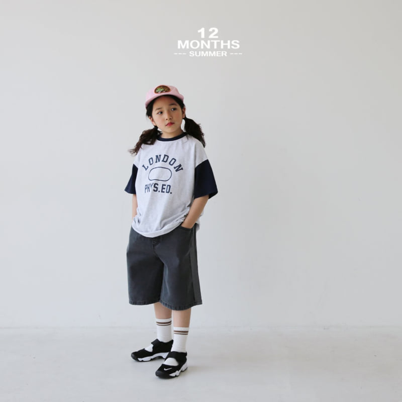 12 Month - Korean Children Fashion - #littlefashionista - Two-Tone Shorts - 12