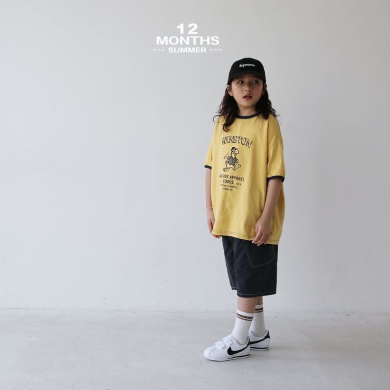 12 Month - Korean Children Fashion - #littlefashionista - Winston Tee - 5