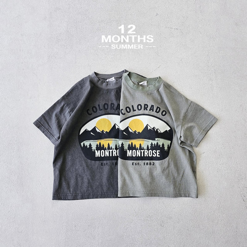12 Month - Korean Children Fashion - #littlefashionista - Colorado Tee