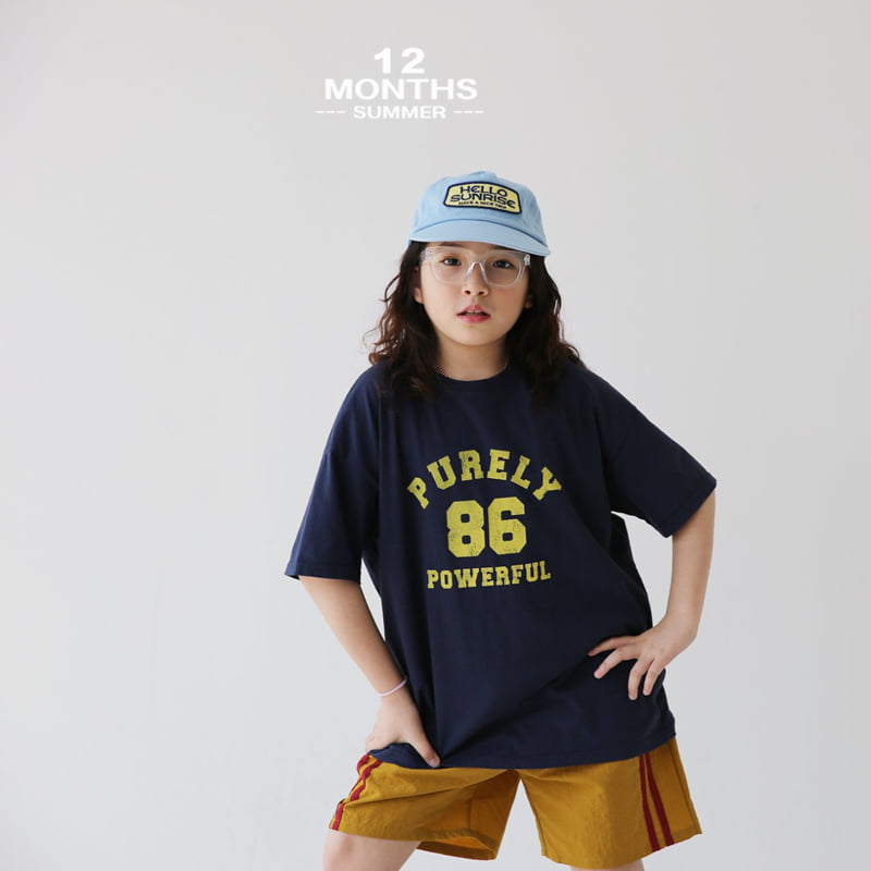 12 Month - Korean Children Fashion - #littlefashionista - 86 Tee - 12