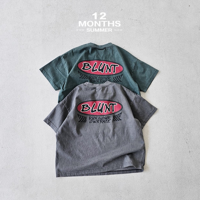 12 Month - Korean Children Fashion - #magicofchildhood - Blunt Tee