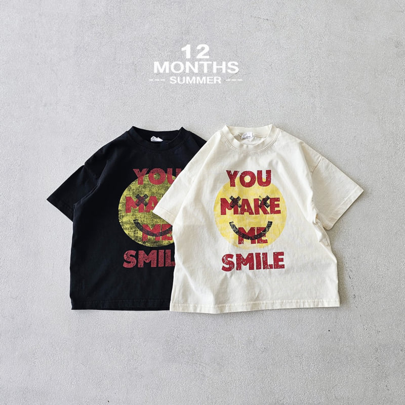 12 Month - Korean Children Fashion - #minifashionista - Smile Tee