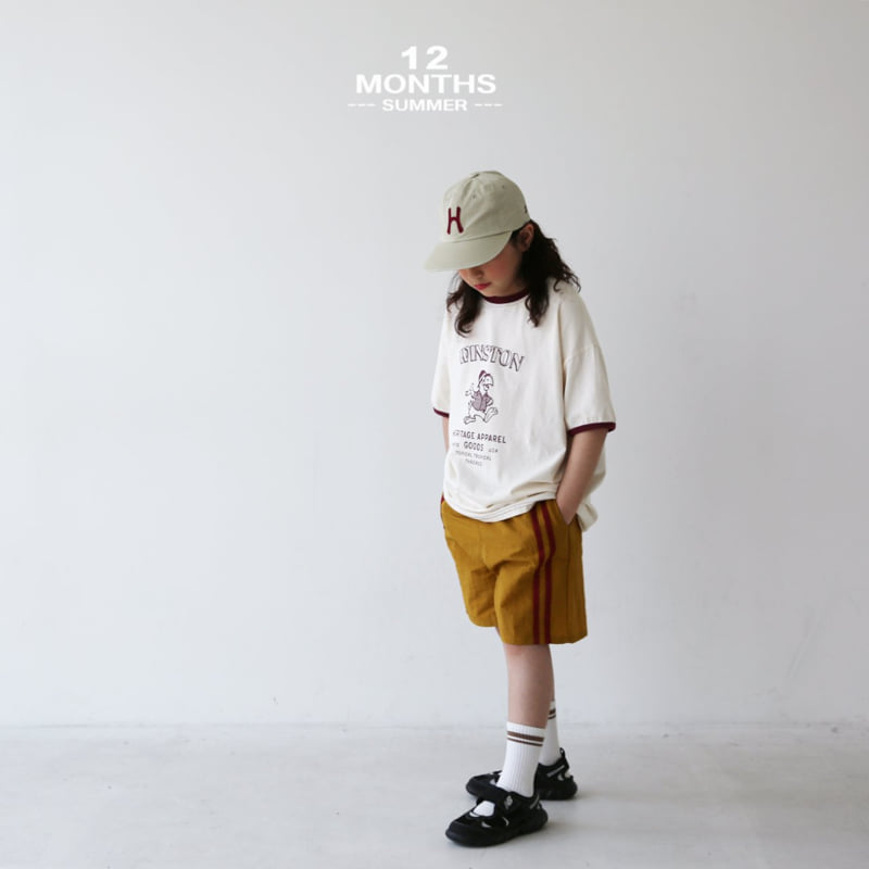 12 Month - Korean Children Fashion - #minifashionista - Winston Tee - 7