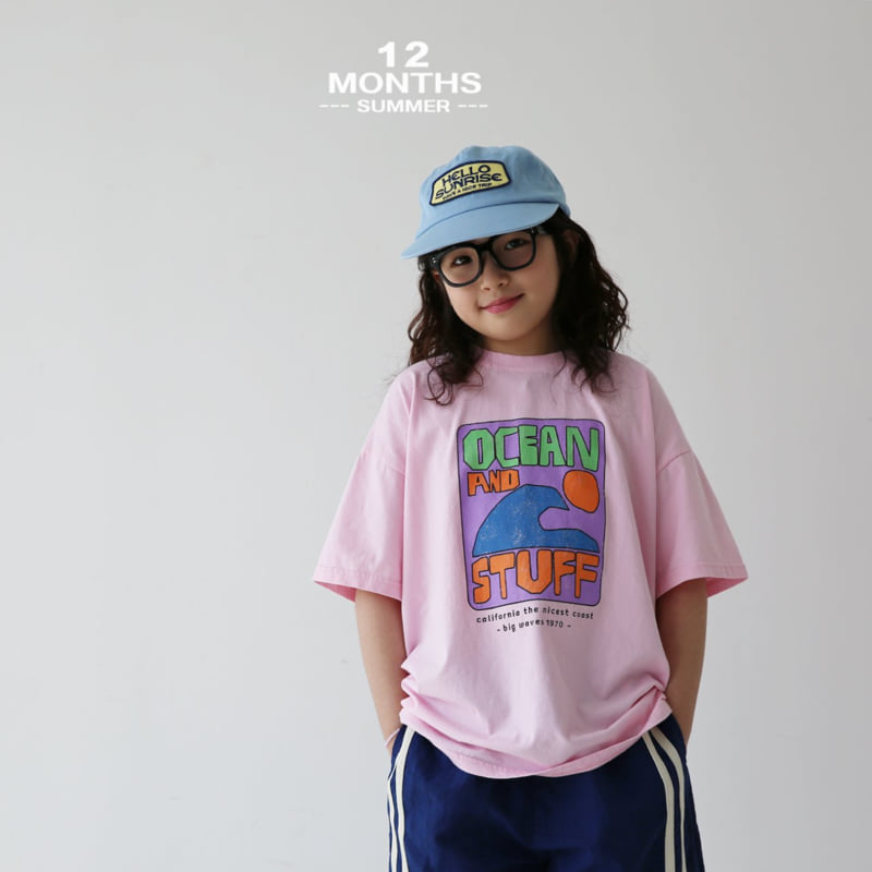 12 Month - Korean Children Fashion - #prettylittlegirls - Ocean Tee - 5