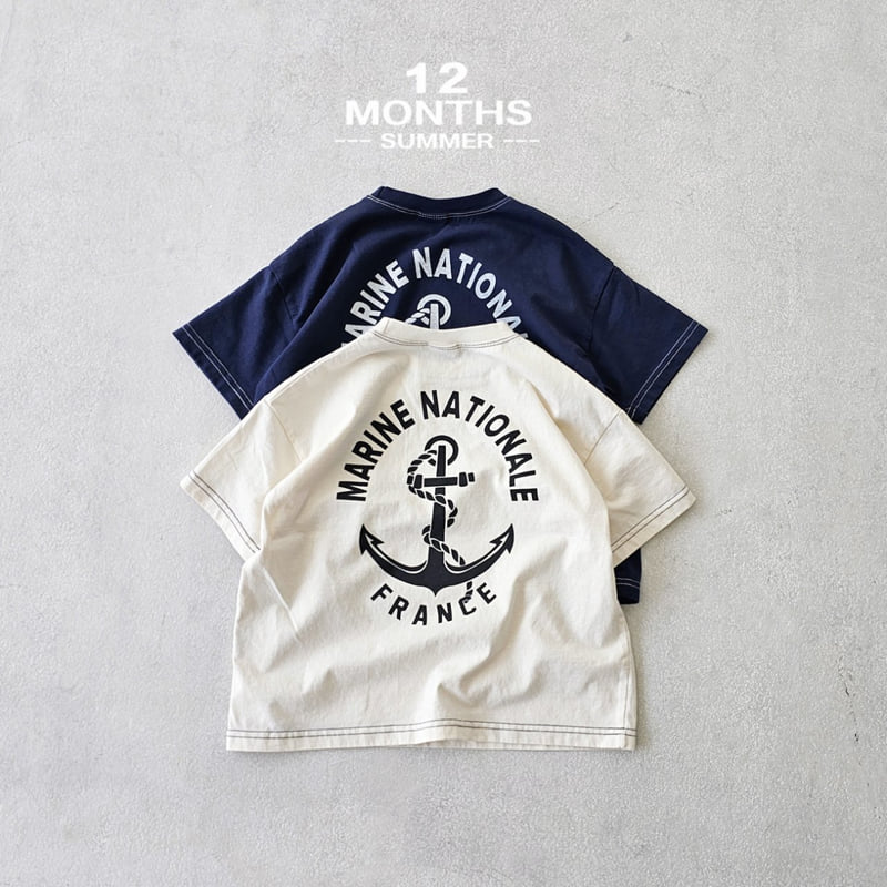 12 Month - Korean Children Fashion - #prettylittlegirls - Marine Tee