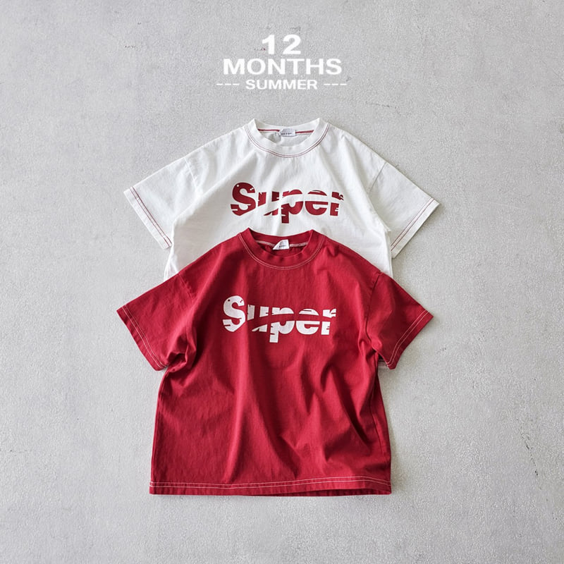 12 Month - Korean Children Fashion - #stylishchildhood - Super Tee
