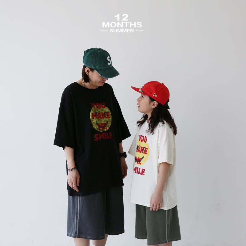 12 Month - Korean Children Fashion - #todddlerfashion - Smile Tee - 3