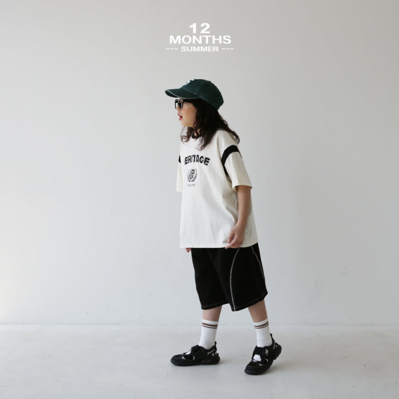 12 Month - Korean Children Fashion - #todddlerfashion - Heritage Tee - 8