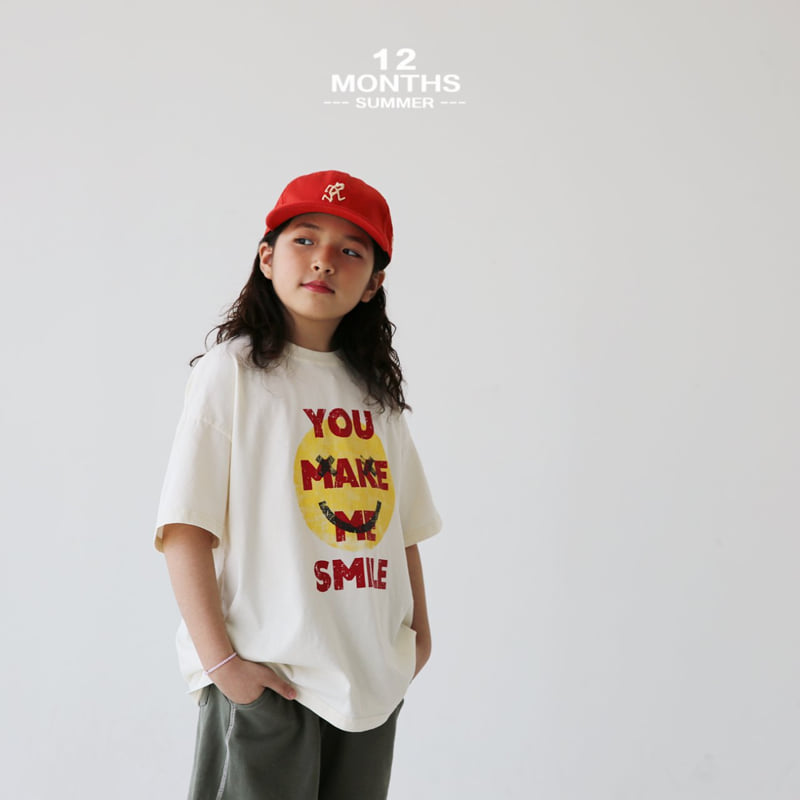 12 Month - Korean Children Fashion - #todddlerfashion - Smile Tee - 4