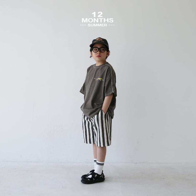 12 Month - Korean Children Fashion - #toddlerclothing - Pig Cheetah Tee - 8