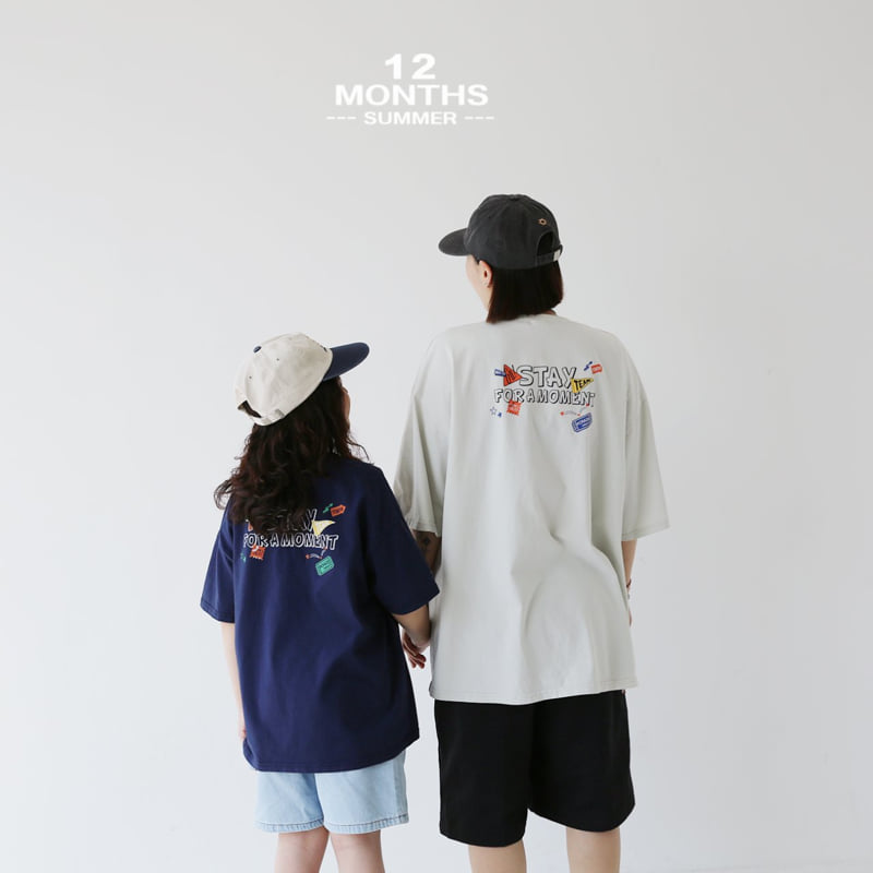 12 Month - Korean Children Fashion - #toddlerclothing - Stay Tee - 12