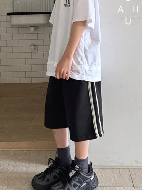 Tape Bermuda Pants Tape Bermuda Pants