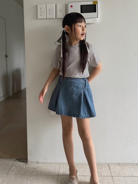 Denim Bagel Shorts