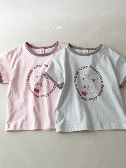 Organic Cotton Rabbit Print Tee Organic Cotton Rabbit Print Tee