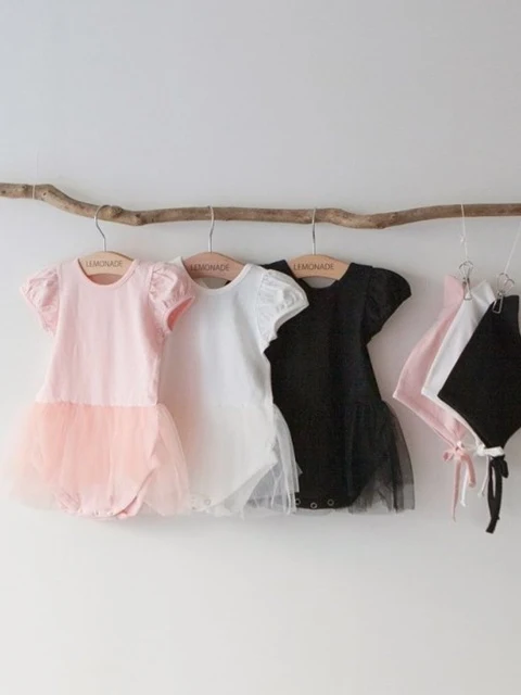 Swan (Romper + Hat Set)