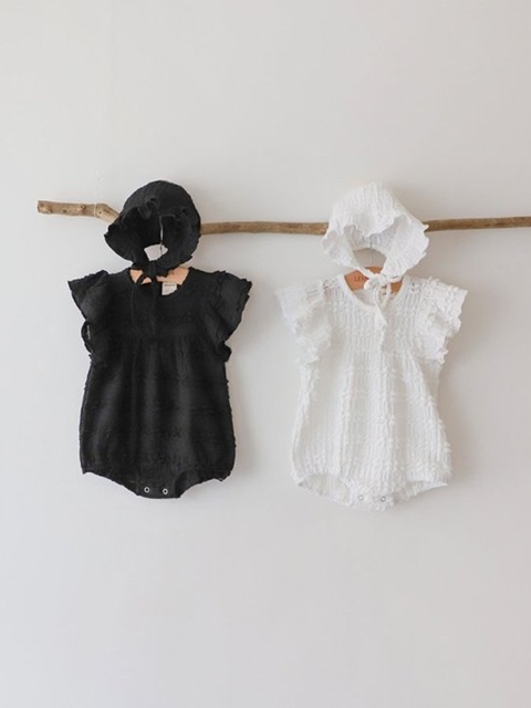 Wedding (Romper + Hat Set)