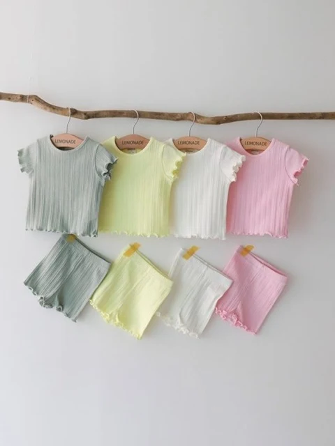 Macaron Set (Tee + Shorts) Macaron Set (Tee + Shorts)