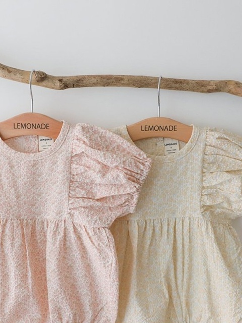 Watercolor (Romper + Hat Set)