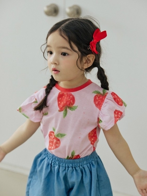 Strawberry Frill Tee