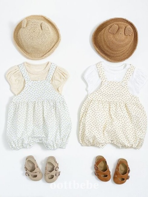 Ricotta Balloon Overalls Suit