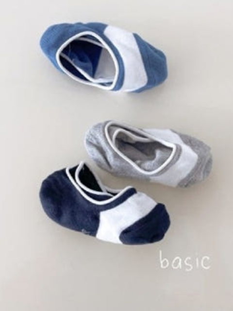 Two-Tone Basic Sock Set