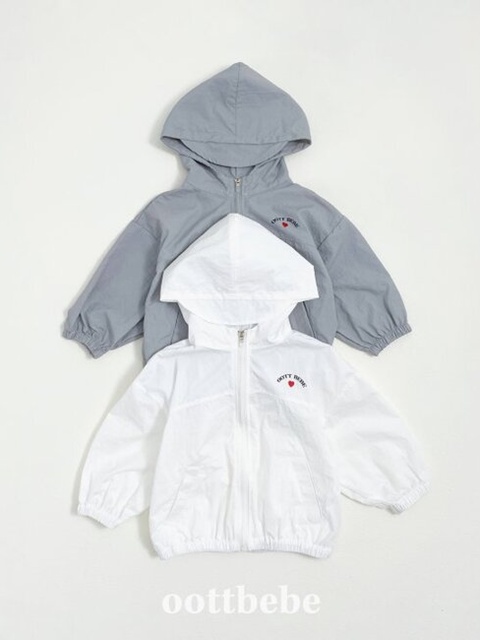 Wind Hooded Zip-up Jacket