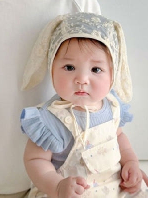 Lace Bunny Bonnet
