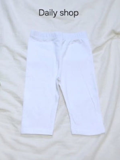 Cotton Slub Half Leggings Cotton Slub Half Leggings