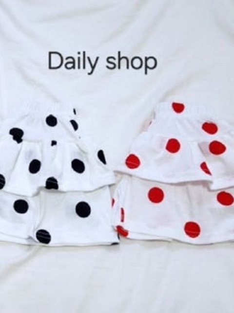 Dot Tiered Skirted Pants Dot Tiered Skirted Pants