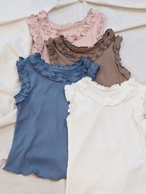 Frill Sleeveless Frill Sleeveless