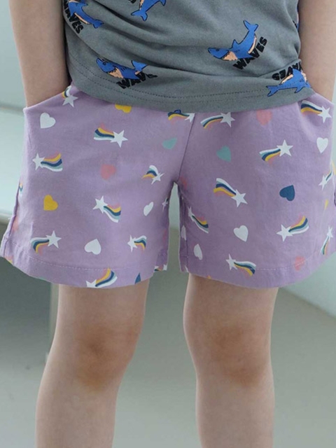 Star Rainbow Shorts Star Rainbow Shorts