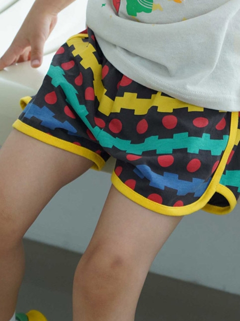 Round Piping Shorts Round Piping Shorts