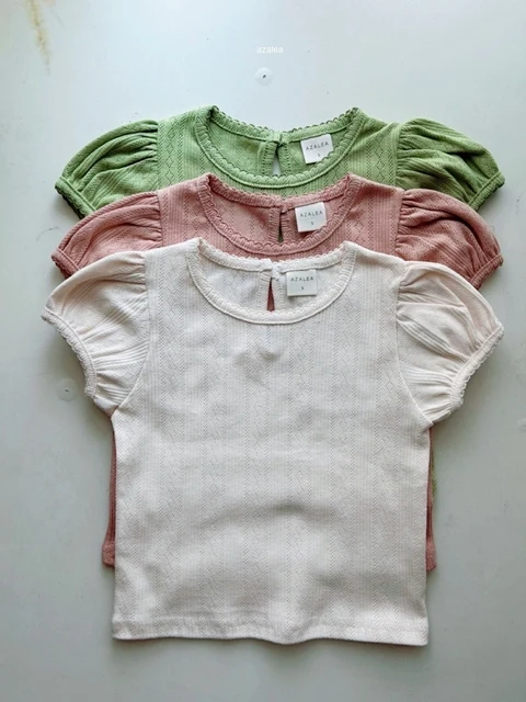 Mocha Eyelet Tee