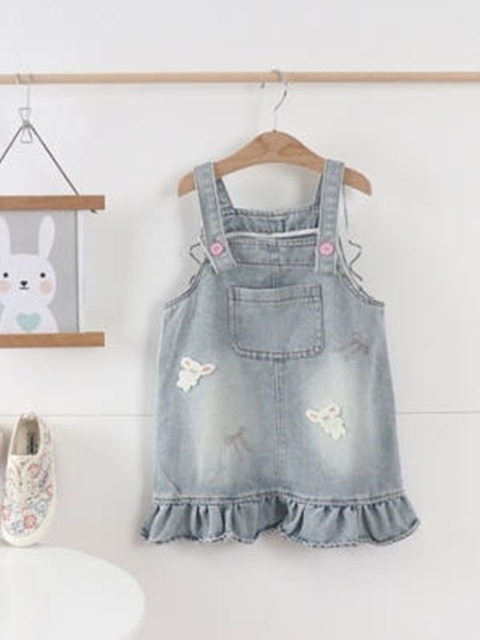 Ribbon Bunny Suspender Skirt