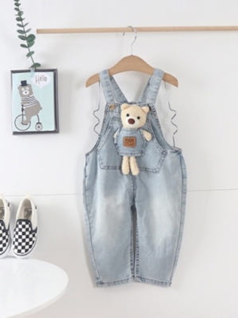 Teddy Bear Suspender Pants