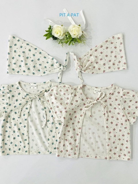 Bloom Cardigan Scarf Set
